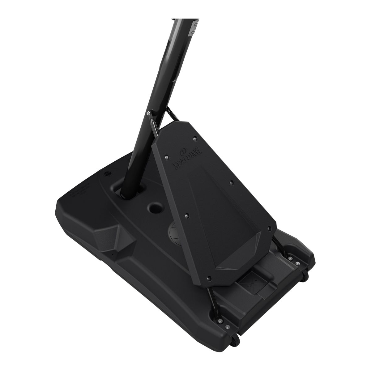 Spalding 54 Inch Acrylic Hercules Portable Basketball System CloseUp