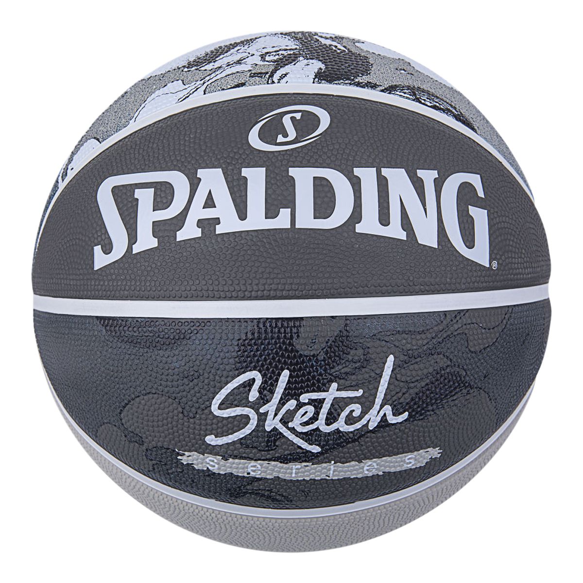 Spalding Sketch Series Basketball, Size 7, Outdoor