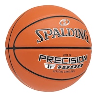 Spalding Precision TF-1000 Basketball, Size 6, Indoor Front_Angled_Right