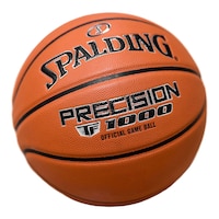 Spalding TF-1000 Precision Basketball, Size 7, Indoor Front_Angled_Right