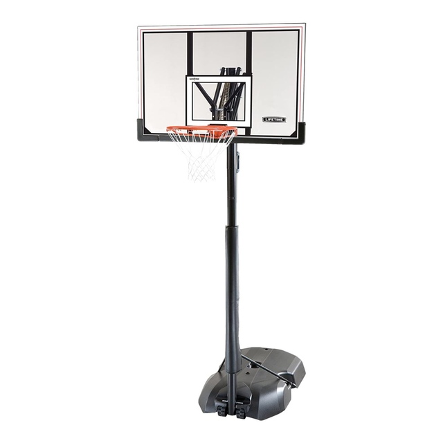 Lifetime Port 50 Inch Polycarbonate Basketball Net Front_Three_Fourths_Angled_Left