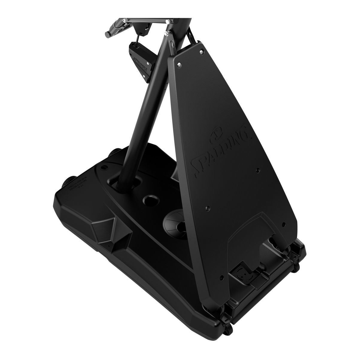 Spalding 54 Inch Rapidlock Portable Basketball System CloseUp