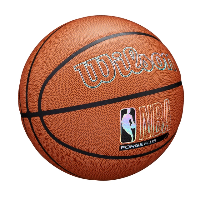 Wilson NBA Forge Plus Eco Senior Basketball - Size 7 Front_Angled_Right
