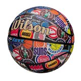 Wilson All Team Retro Senior Basketball - Size 7 Front_Angled_Left