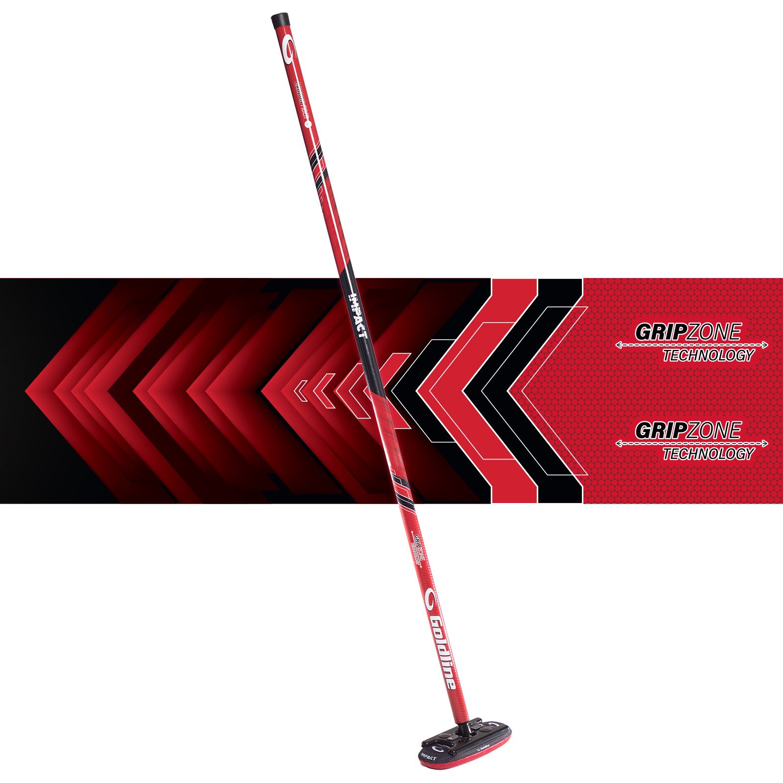 Goldline Carbon Fiber Impact 1-1/8 Inch Focus Broom