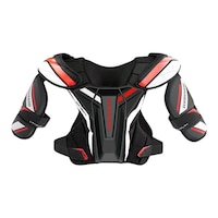 Warrior Fatboy Shoulder Senior Lacrosse Pads Front_Flat