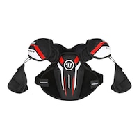 Warrior Fatboy Burn Next Youth Lacrosse Shoulder Pads Front_Flat