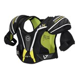 Warrior LX Pro Youth Shoulder Pads Front_Three_Fourths_Angled_Left