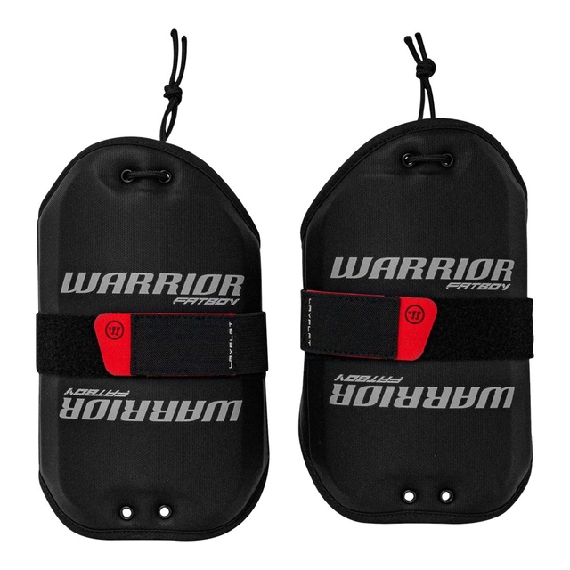 Warrior Fatboy Youth Lacrosse Bicep Pads Front_Flat