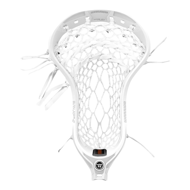 Warrior Burn XP2-O Prestrung Lacrosse Head Front_Flat