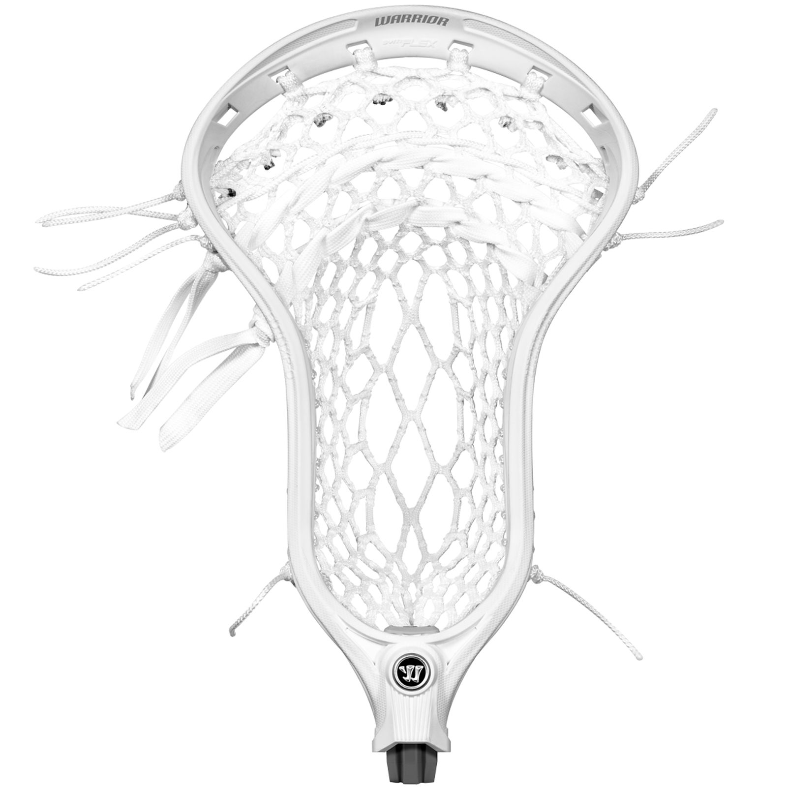 Warrior Burn XP2-O Prestrung Lacrosse Head Front_Flat