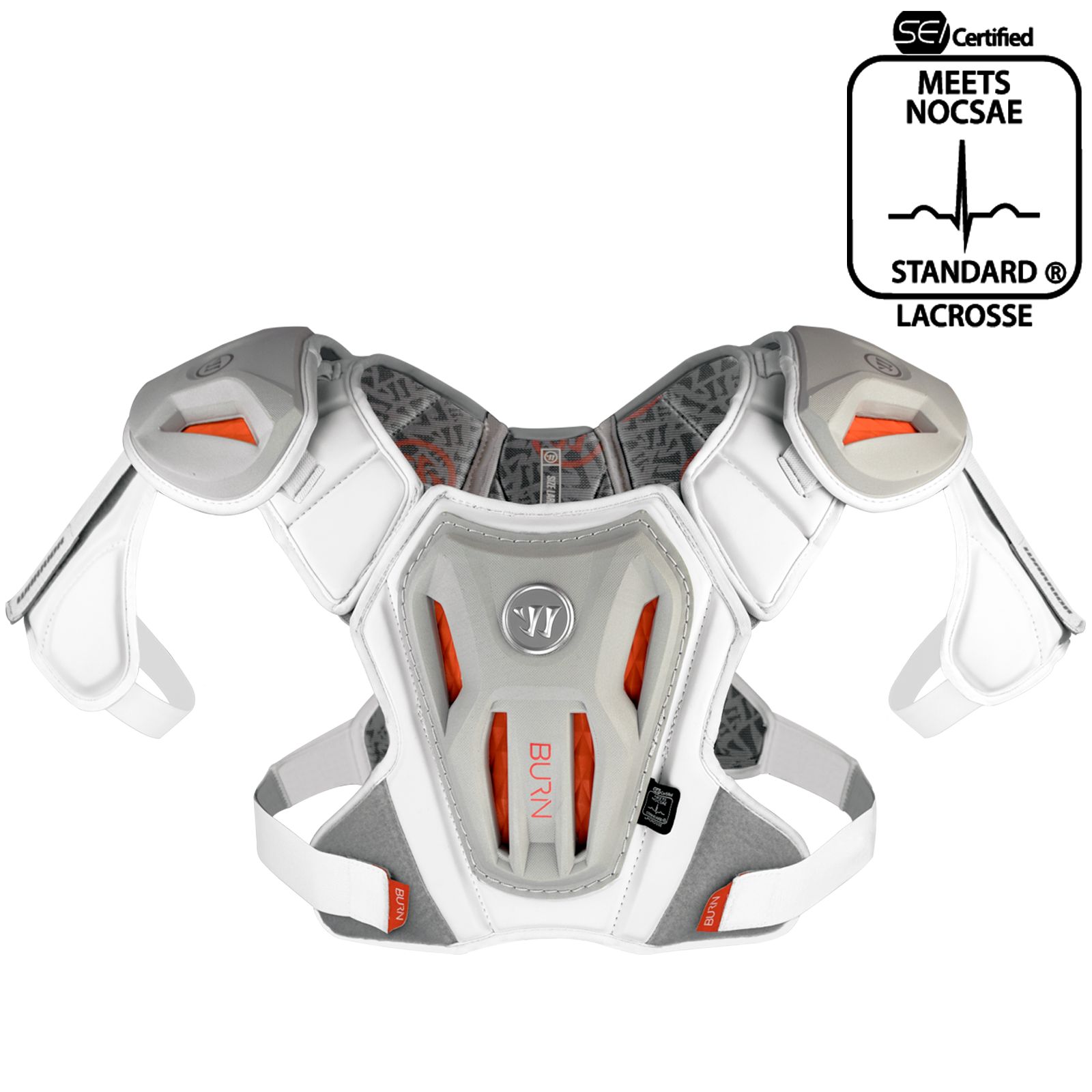 Warrior Burn Senior Lacrosse Shoulder Pads