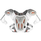 Warrior Burn Senior Lacrosse Shoulder Pads Front_Flat