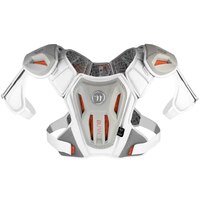 Warrior Burn Senior Lacrosse Shoulder Pads Front_Flat