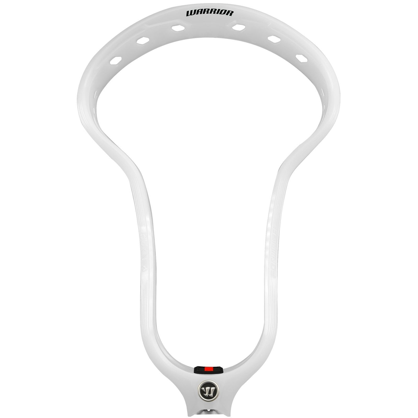 Warrior Burn Formula Unstrung Head Senior Lacrosse Stick Front_Flat