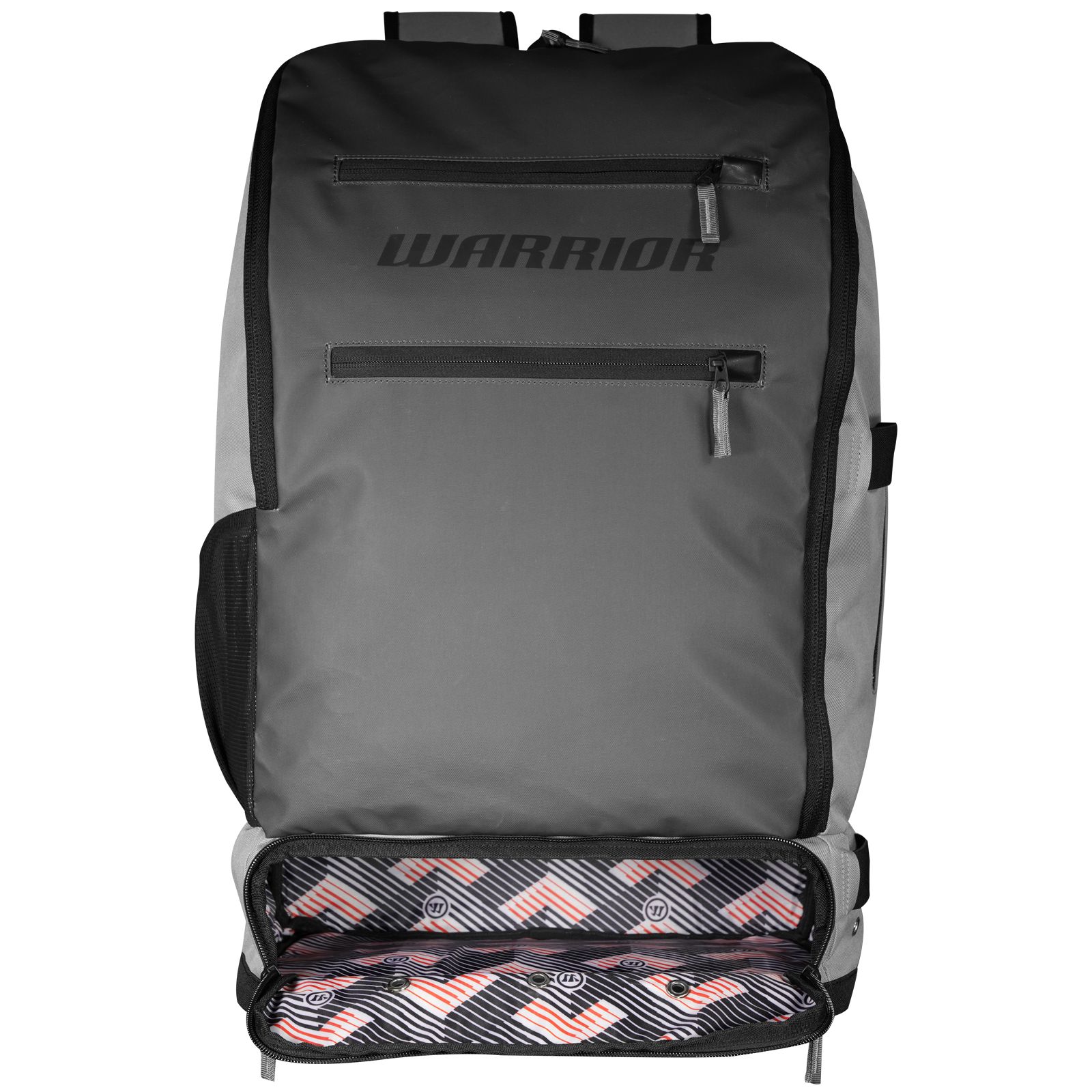 Warrior Q10 Jet Pack Max Lacrosse Bag Front_Flat