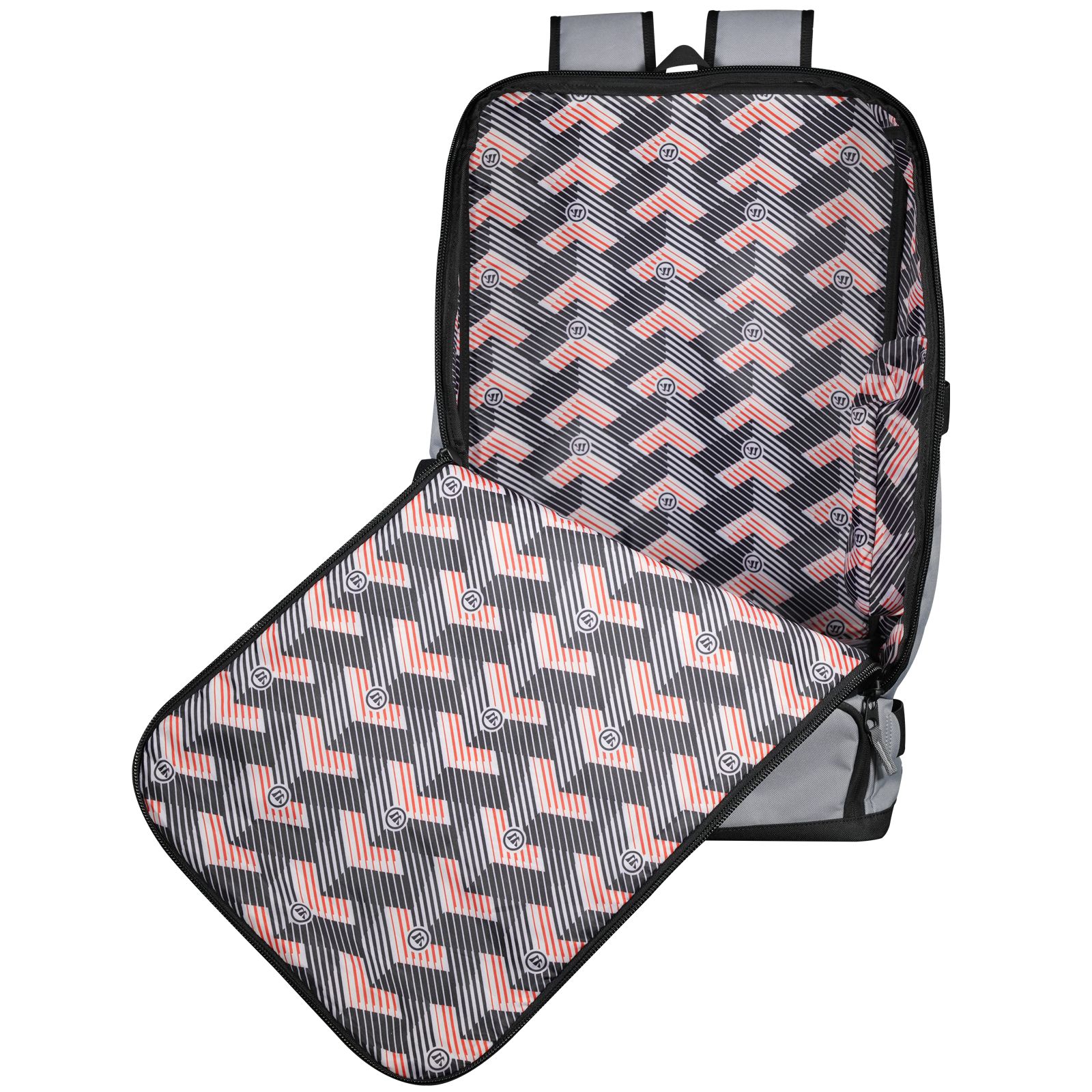 Warrior Q10 Jet Pack Max Lacrosse Bag Front_Flat