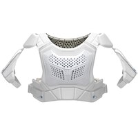 Warrior Evo Senior Lacrosse Shoulder Pads Protective Gear Front_Flat