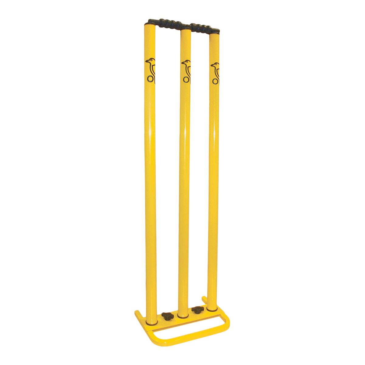 Kookaburra Metal Cricket Stumps with Bails Front_Angled_Right