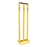 Kookaburra Metal Cricket Stumps with Bails Front_Angled_Right