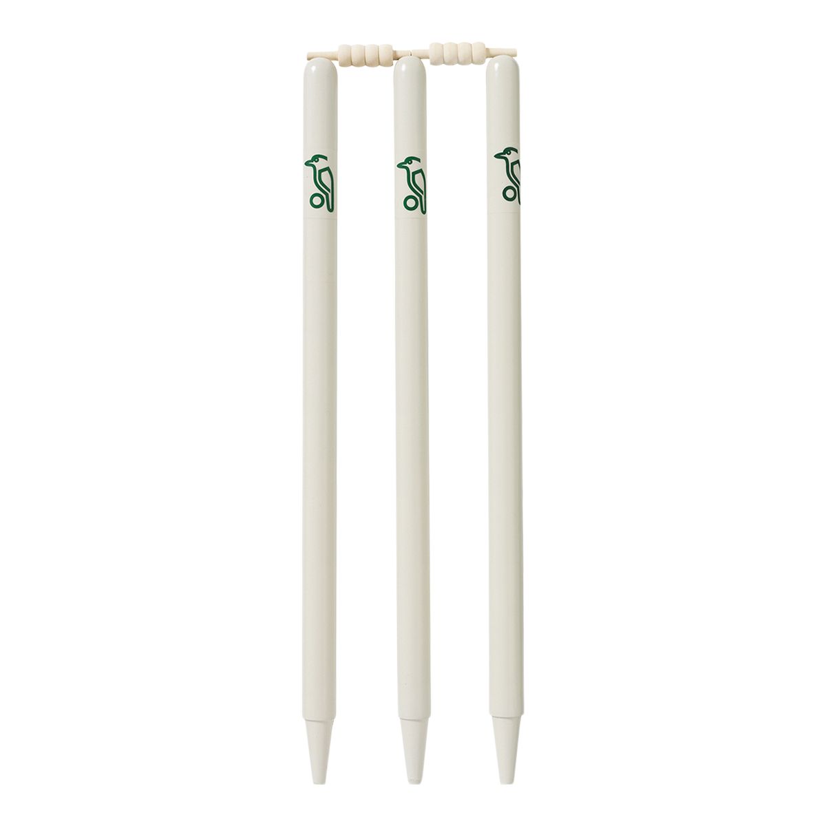 Kookaburra Grade Cricket Stumps With Bails Front_Flat