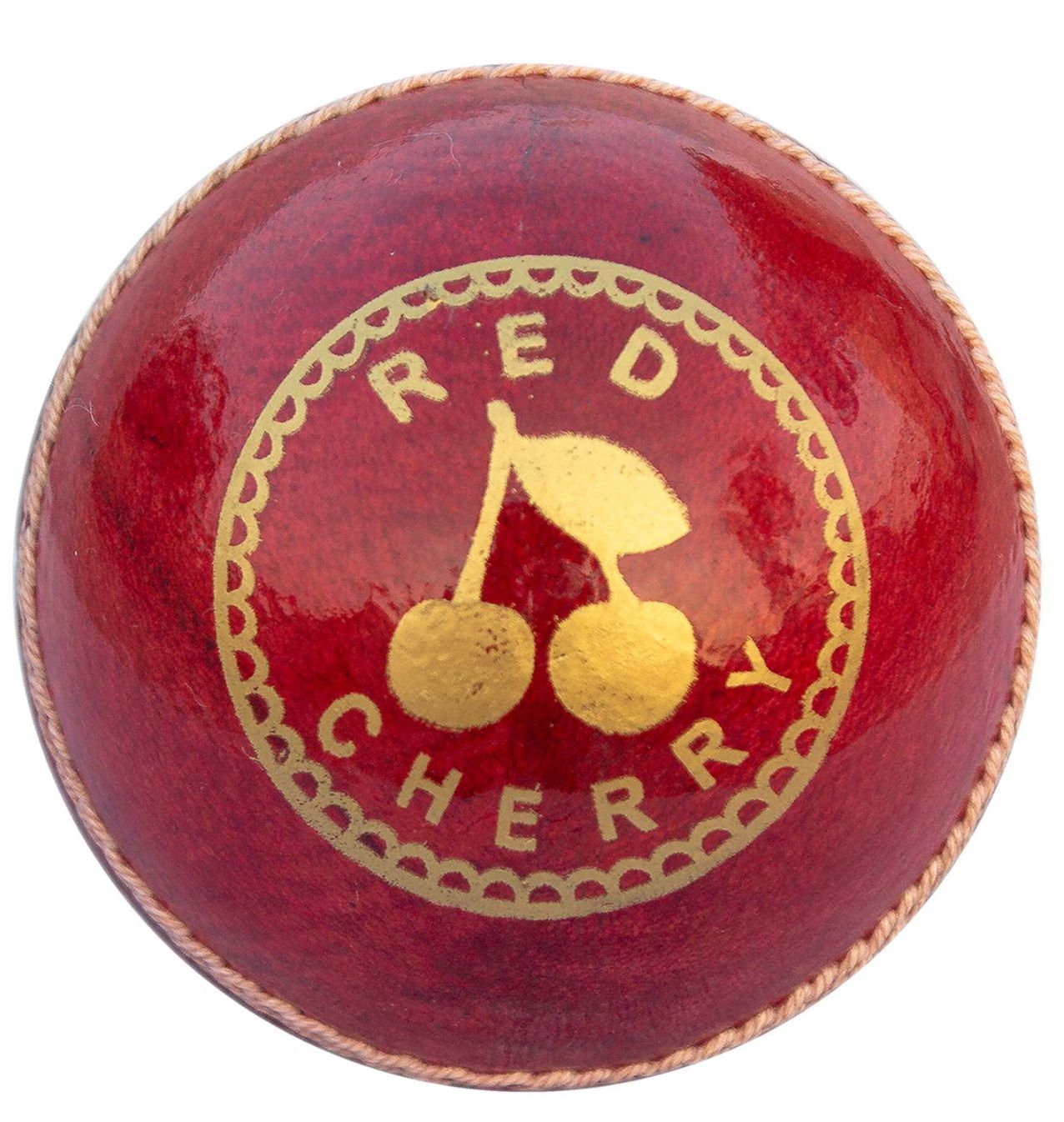 Kookaburra Red Cherry 156 g Cricket Ball Front_Flat