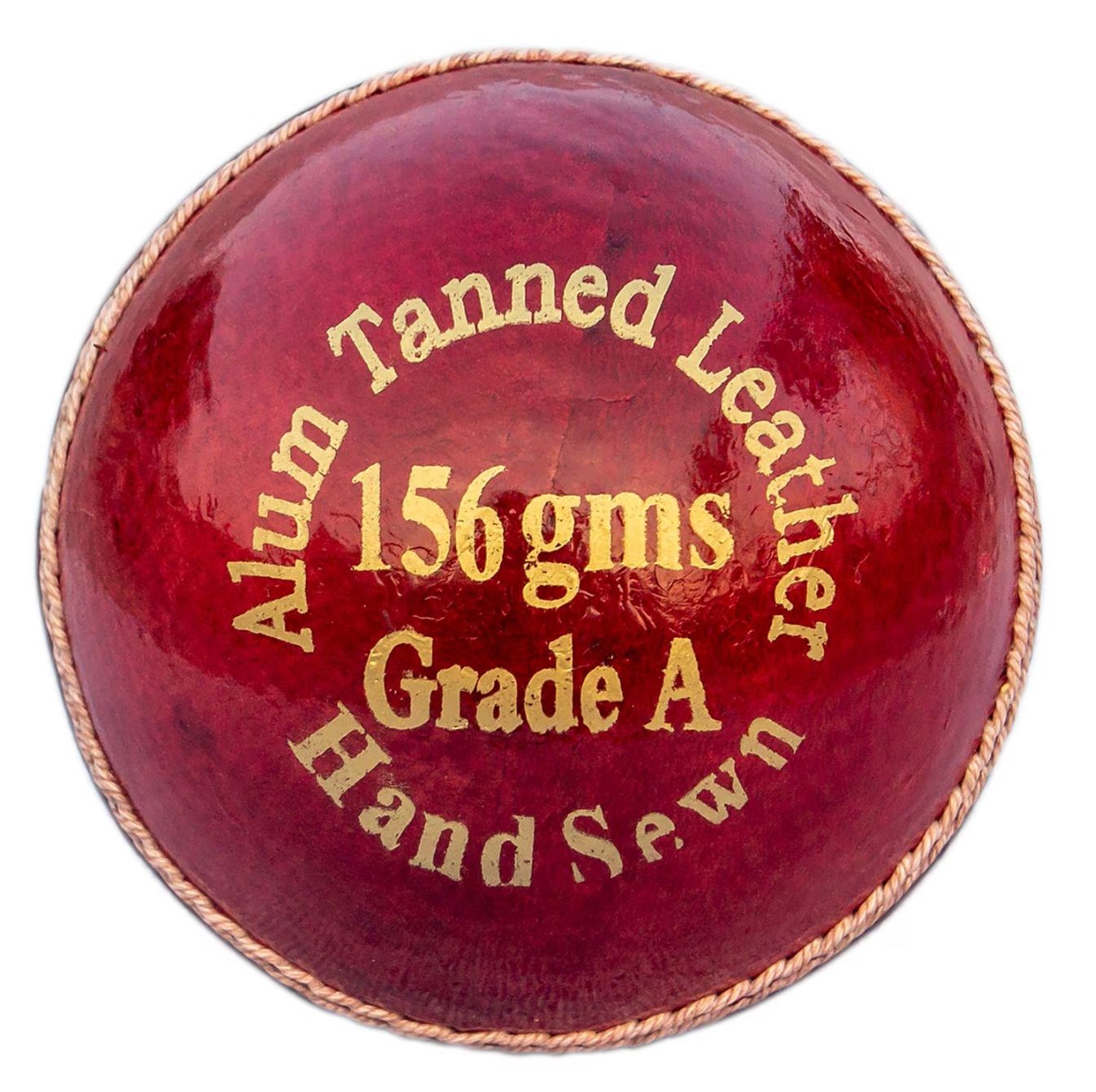 Kookaburra Red Cherry 156 g Cricket Ball Back_Flat