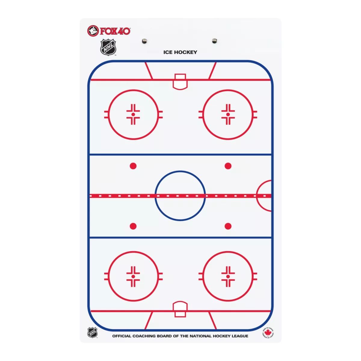 Fox 40 Rigid Hockey Coaching Board Front_Flat
