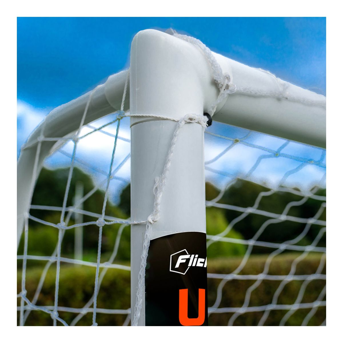Football Flick 8 x 4 Urban uPVC Goal Net