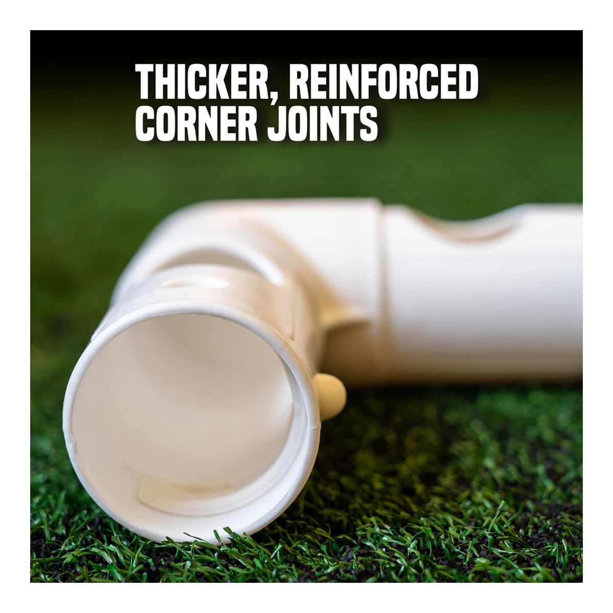 Football Flick 8 x 4 Urban uPVC Goal Net