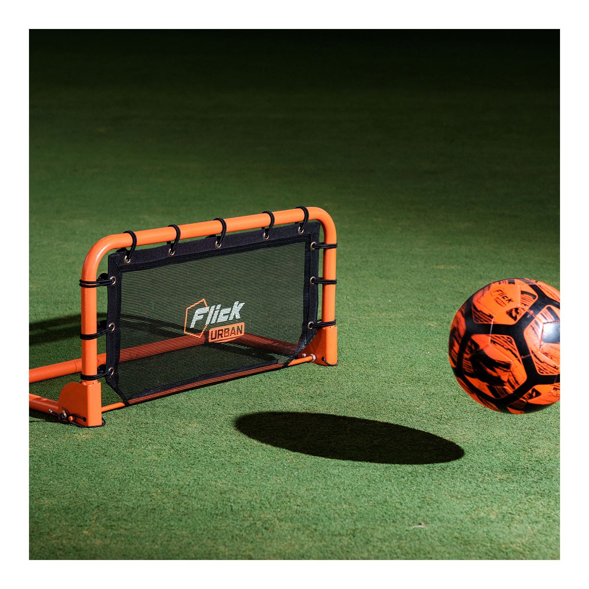 Football Flick Urban Mini Wall Rebounder Front_Angled_Right