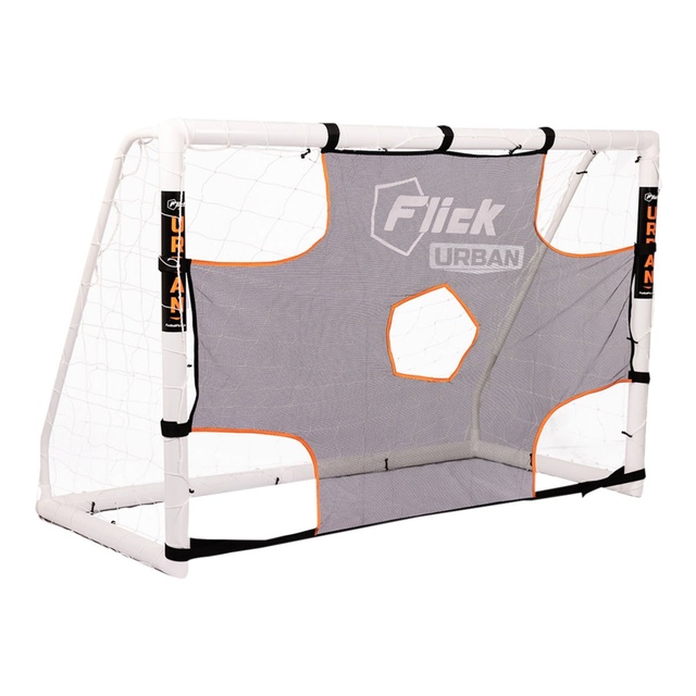Football Flick Urban 8X6 Target Sheet Net Front_Three_Fourths_Angled_Right