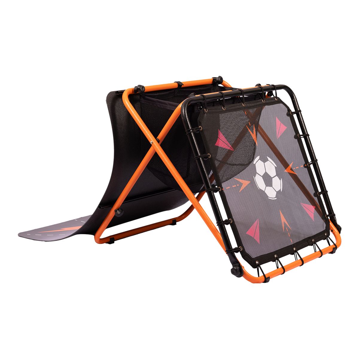 Football Flick Urban Skills Trainer Back_Angled_Left