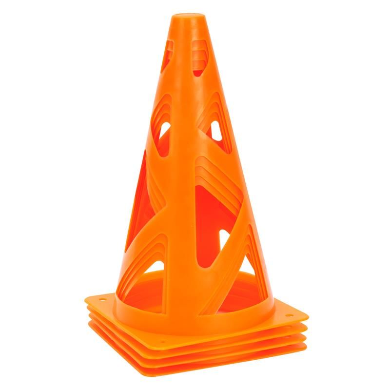 Lotto 9" High Visibility Cones Front_Angled_Right