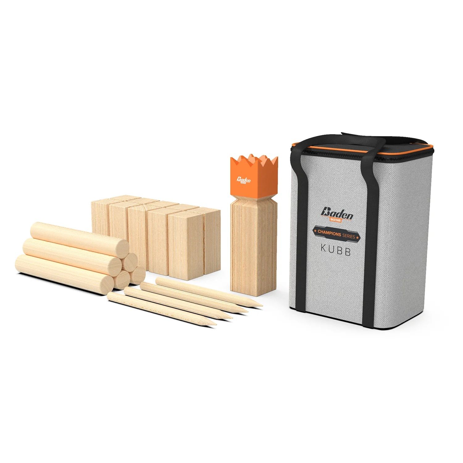 Baden Champions Series Kubb Backyard Game Set