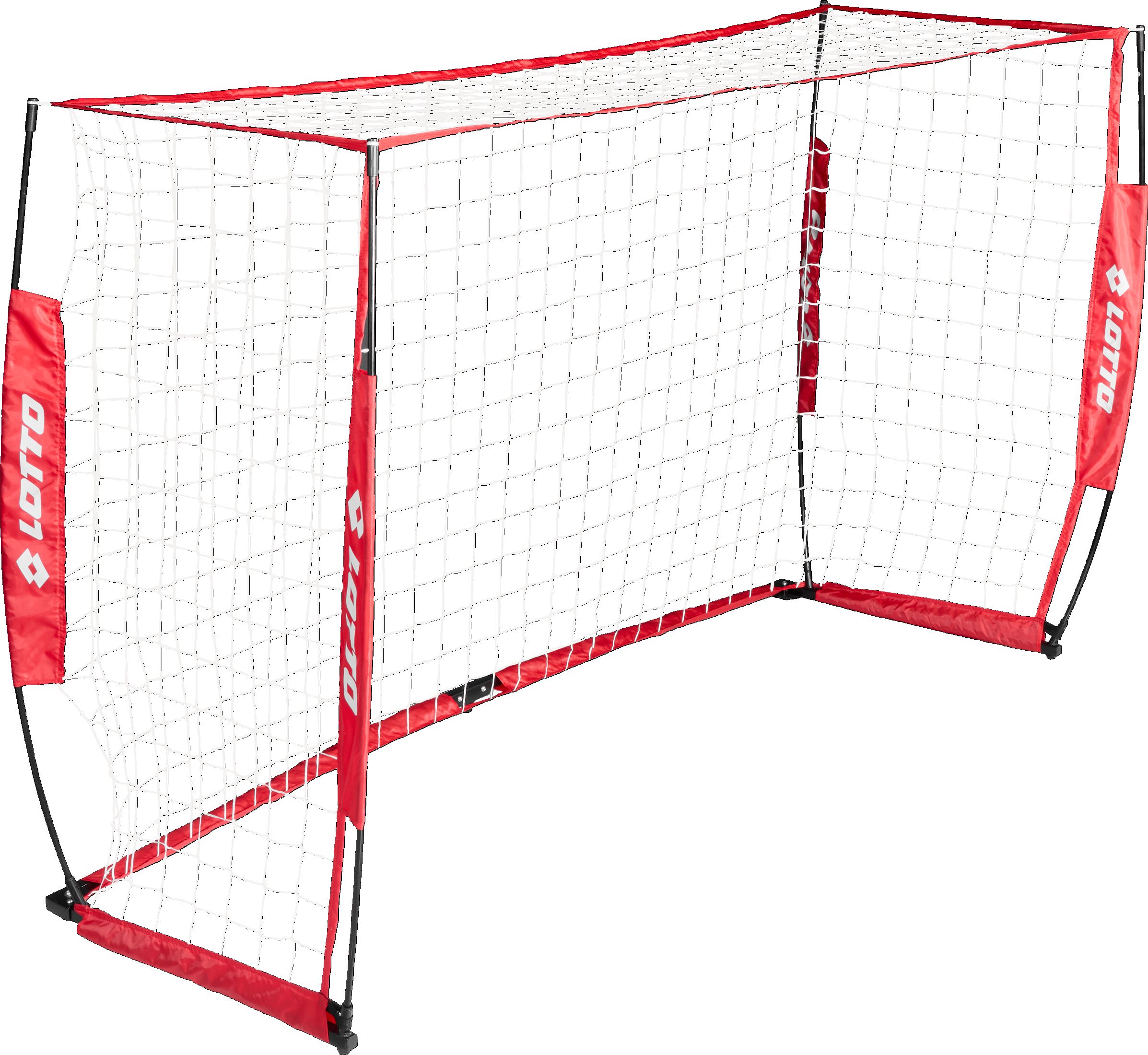 Lotto 8 Football X 5 Pop Up Soccer Goal Net Front_Angled_Right