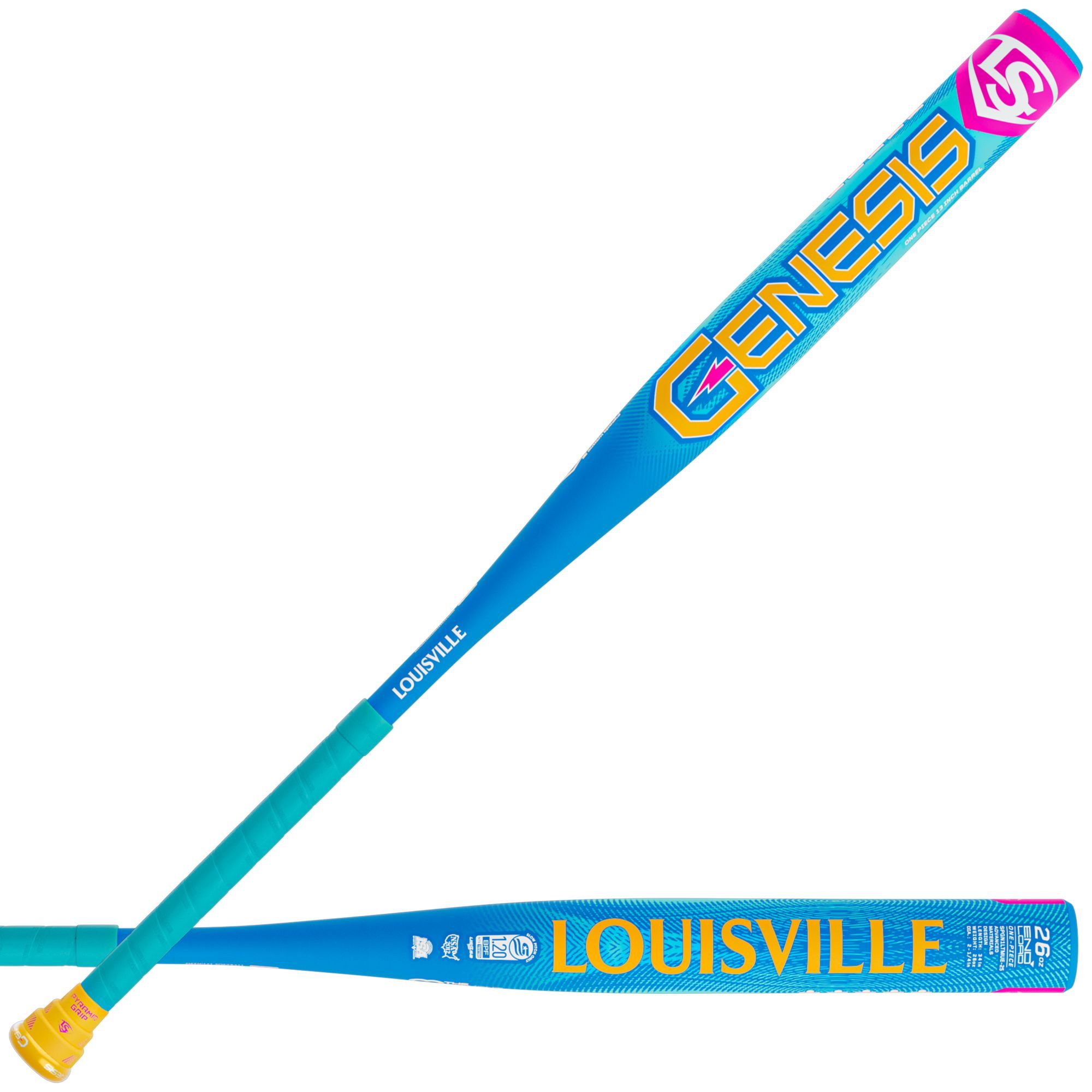 Louisville 2026 Genesis 1 Piece EL Slowpitch Baseball Bat