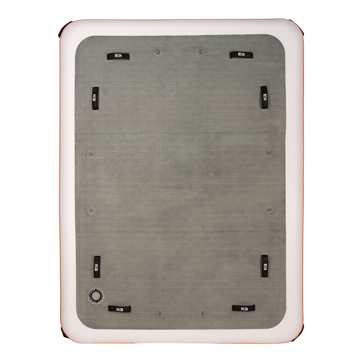 K&B Oka 8X6 Inflatable Dock Overhead_Flat