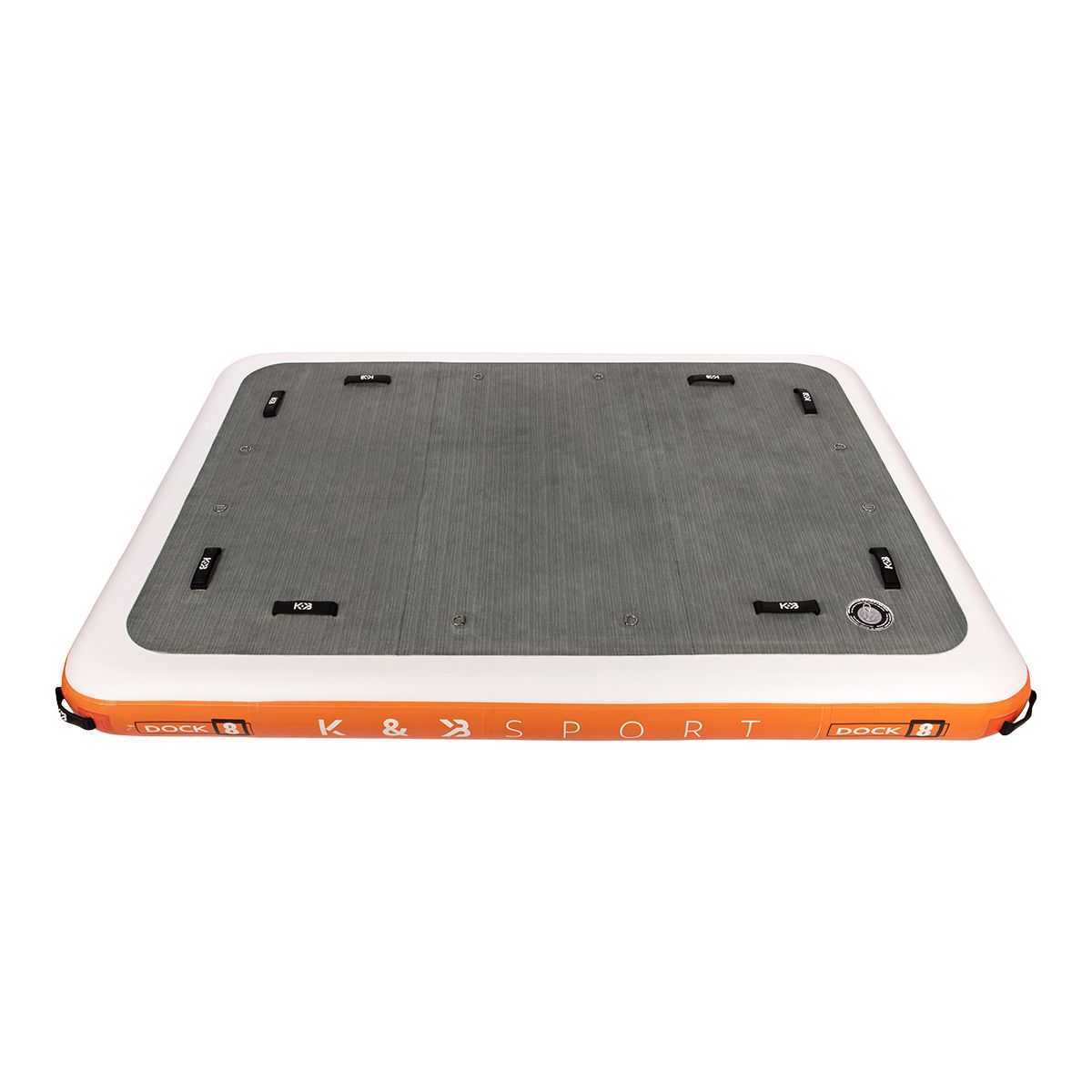 K&B Oka 8X6 Inflatable Dock Front_Elevated