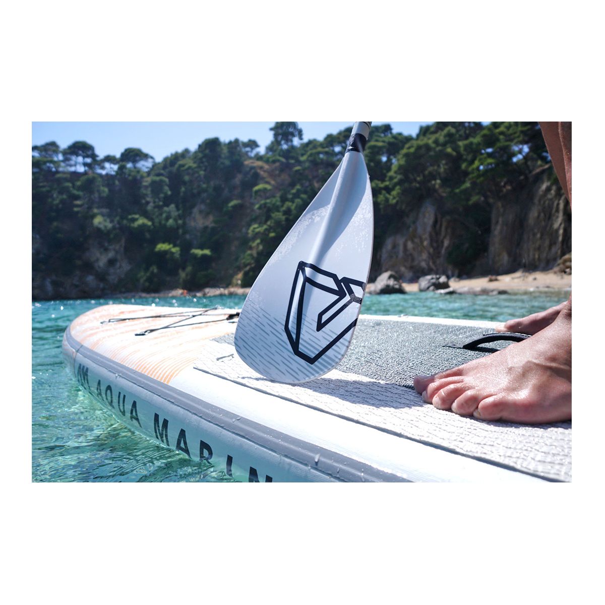 Aqua Marina Solid Adjustable Fiberglass iSUP Paddle