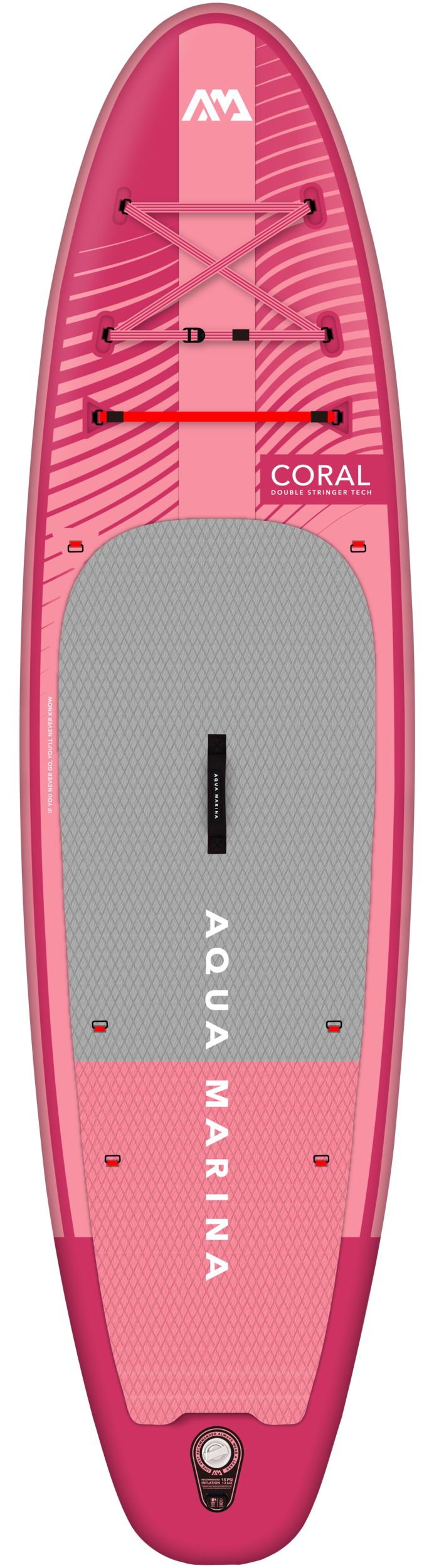 Aqua Marina 10'2” Coral 2023 Inflatable Paddle Board All-Around Advanced SUP  Night Fade
