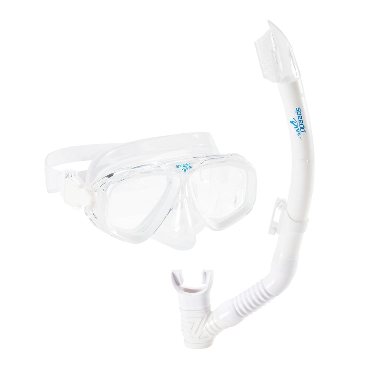 Speedo Recreation Snorkel Set - White