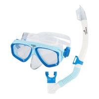 Speedo Adult Recreation MS Snorkel Set Front_Angled_Left