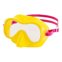 Speedo Adventure Kids' Swim Mask Front_Angled_Left