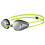 ARENA Tracks Mirror Junior Swim Goggles Front_Three_Fourths_Angled_Left