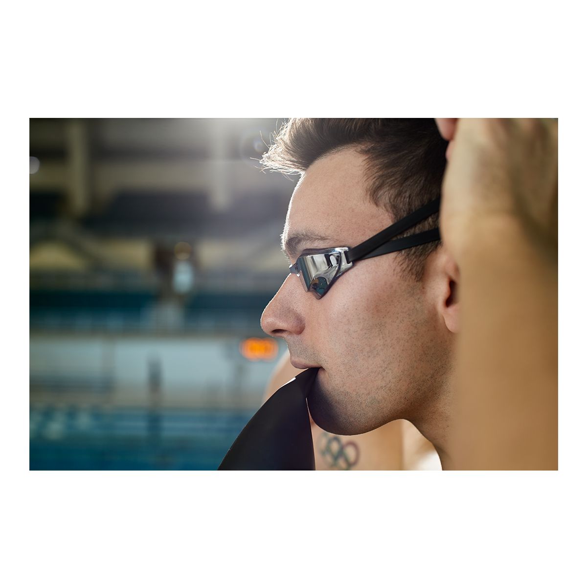 Mizuno GX-Sonic Swim Goggles Side_Left