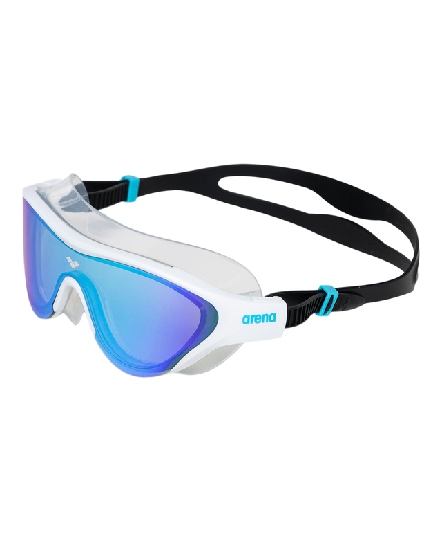 Arena The One Mask Mirror Goggles Front_Angled_Left