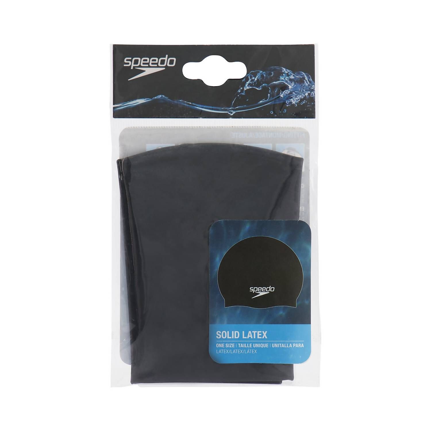Speedo Solid Latex Swim Cap