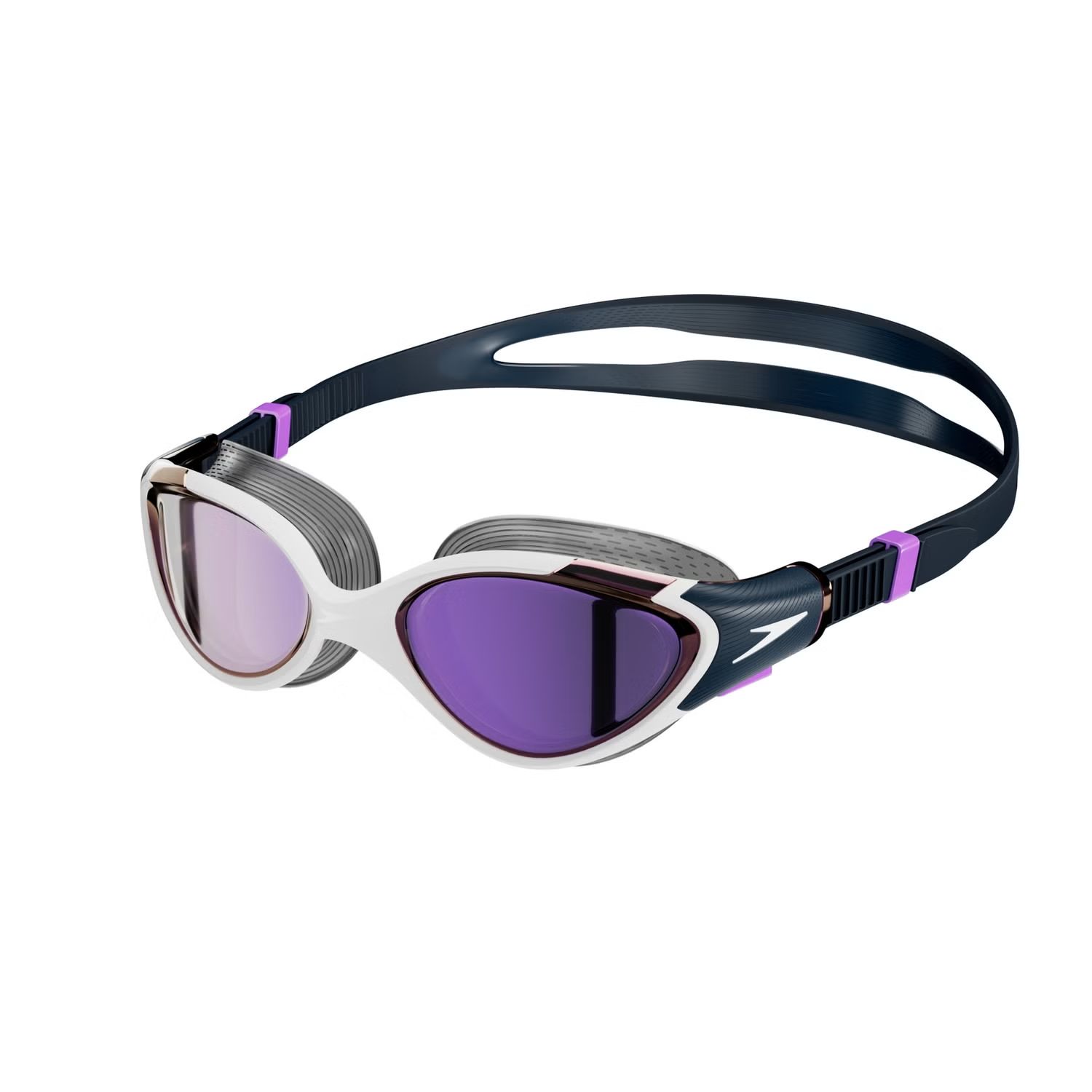 Speedo Biofuse 2.0 Mirror Women's Swim Goggles Front_Angled_Left