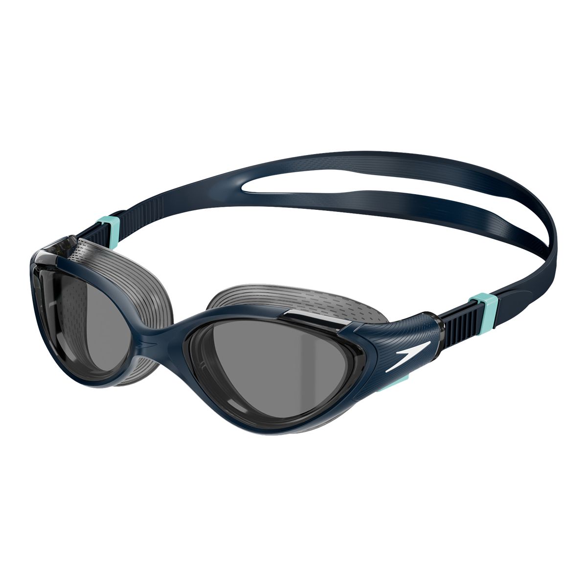 Speedo Biofuse 2.0 Senior Swim Goggles Front_Angled_Left